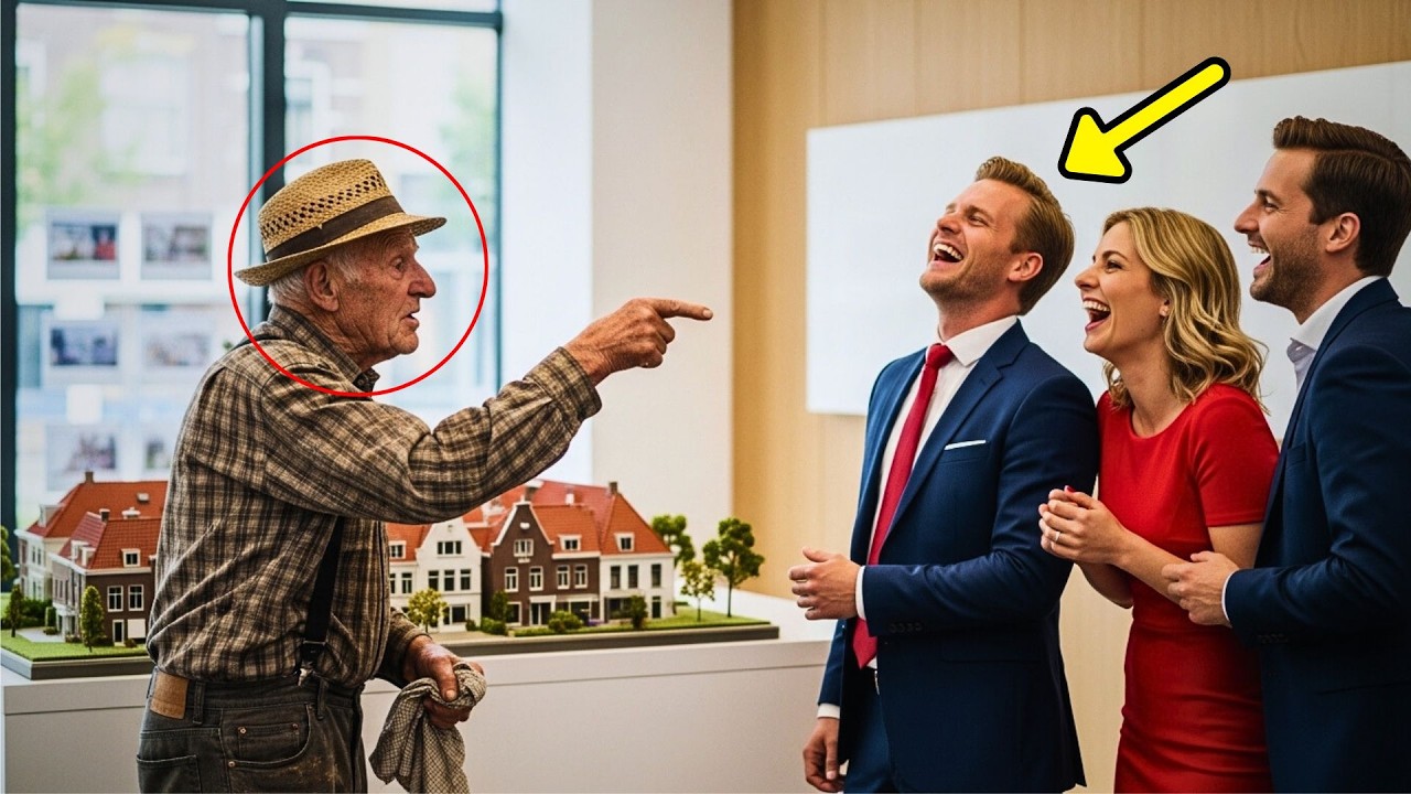 Ze lieten de BOER buiten de MAKELAAR wachten... dus hij kocht het GROOTSTE KAVEL direct met contant.