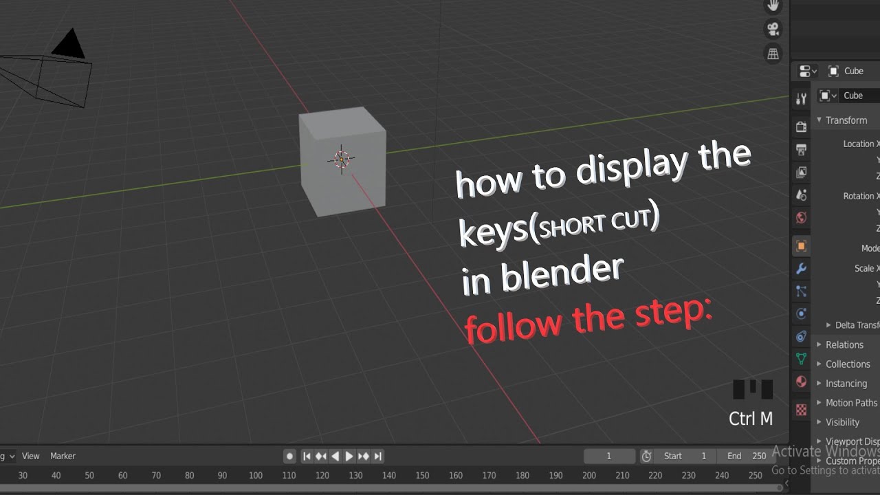 blender how to add shortcut to blender in tamil