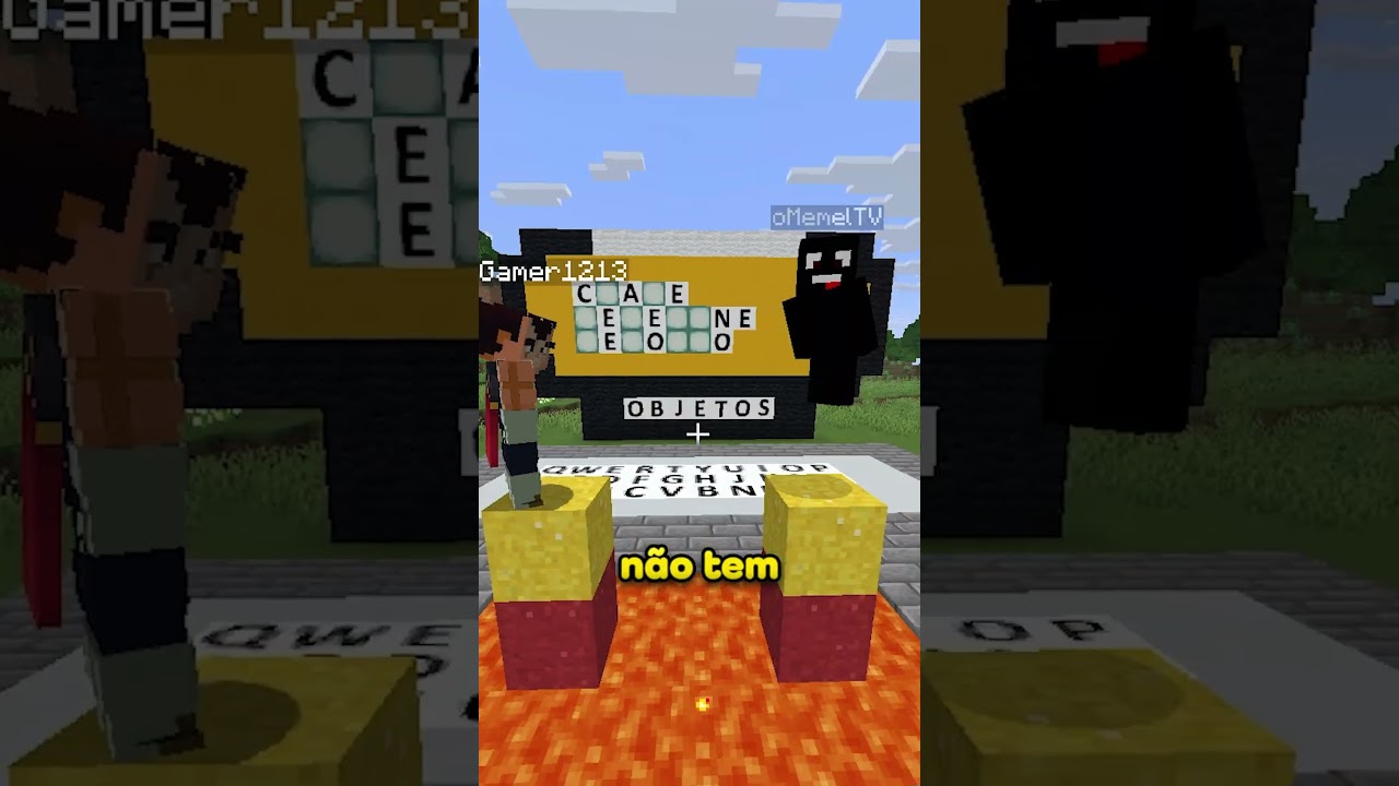 Adivinhe o Objeto #minecraft