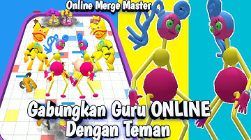 Merge Master "ONLINE" With Freinds - Merge Master Blue Monster Max Level Android Gameplay