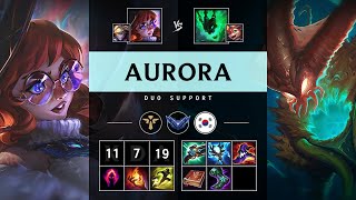 Aurora Support vs Thresh - KR Diamond Patch 25.11