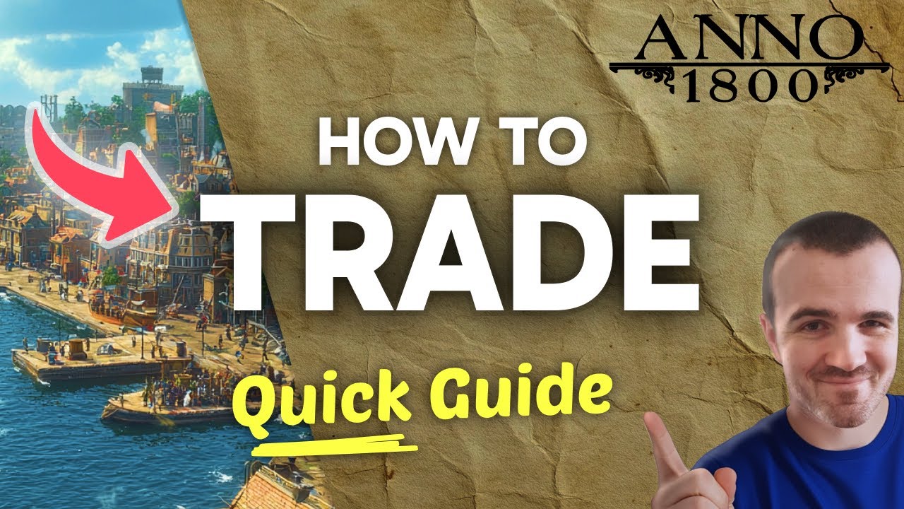 How to TRADE in Anno 1800 (Step by Step)