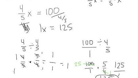 Pre-algebra - 5.6 - Using multiplicative inverse to solve equations