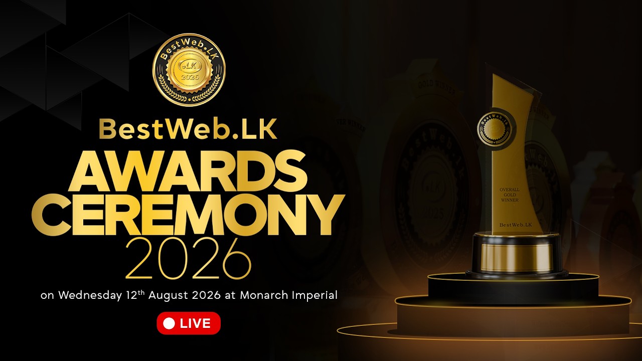 BestWeb.LK 2026 Awards Ceremony | BestWeb.LK