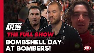 “REALLY SURPRISED!”😳 Mckay on his reaction to Brad Scott’s SACKING I AFL 360 Full Show I Fox Footy