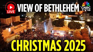 Download Lagu Bethlehem LIVE: Christmas Celebration at Manger Square Outside Nativity Church in Bethlehem | N18G MP3