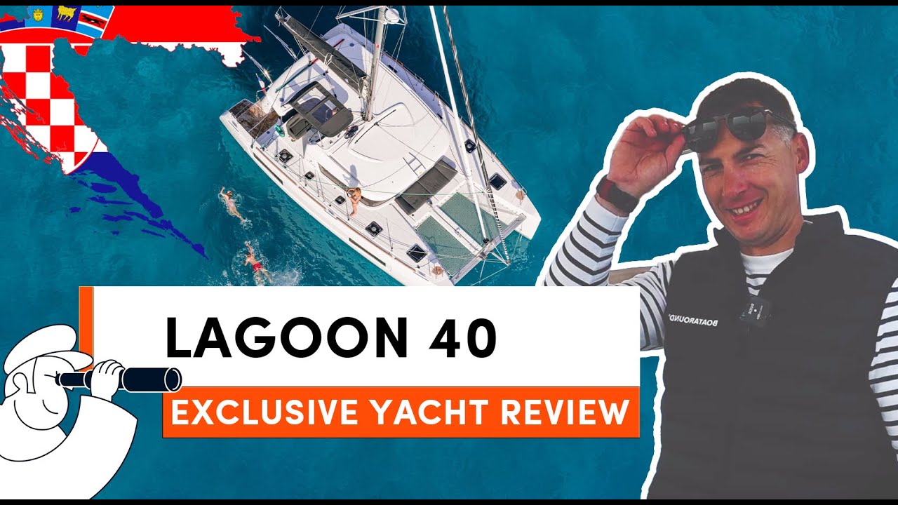 ⁣LAGOON 40 - Magnificent double-hulled sailing vessel! EXCLUSIVE YACHT REVIEW