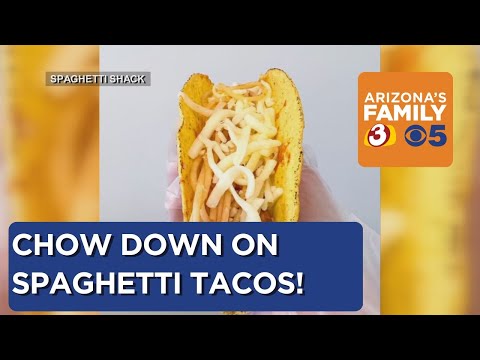 Tempe restaurant offers spaghetti tacos every Tuesday