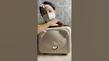 bộ văn phòng phẩm đồ dùng học tập capybara (túi giấy hoặc túi xách gấu) #capybara #dodunghoctap