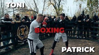 Patrick vs Toni | Boxing with MMA Gloves