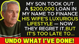 My SON took a $200K LOAN in MY NAME… to fund his WIFE’S LUXURY life. NOW I’M...