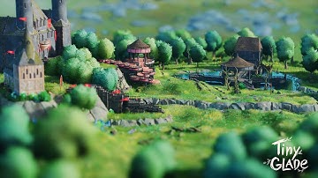 Creating a Stunning Italian Town | Tiny Glade ASMR *Timelapse* -