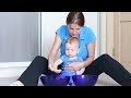 ПЕРВЫЕ ИГРЫ С КРУПАМИ - развиваем мелкую моторику у детей в возрасте 6-9 месяцев (3 часть)
