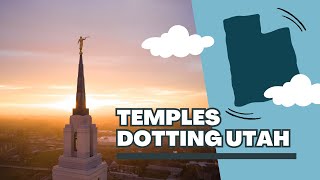 Temples Dotting Utah | 20+ Temples Slideshow w/The Tabernacle Choir on Temple Square