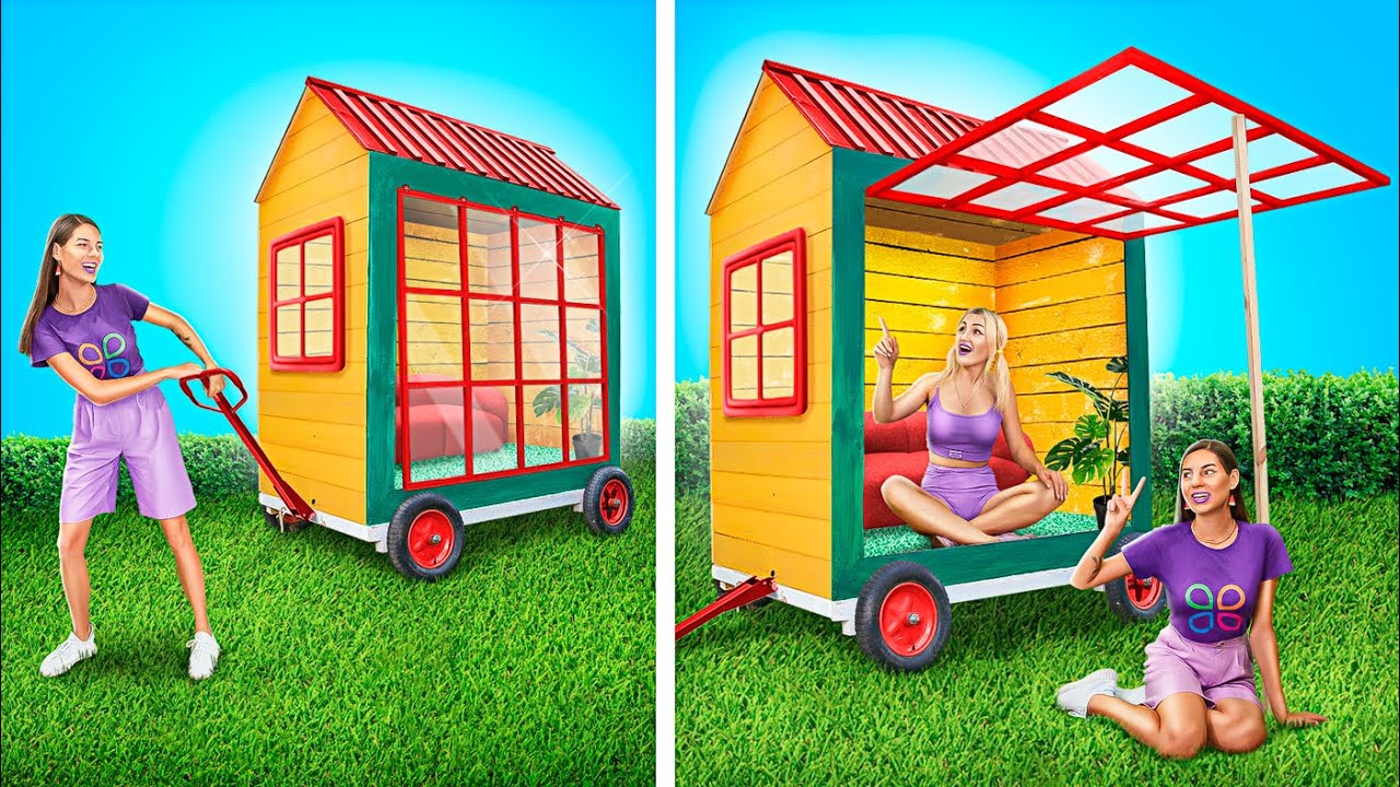 We Build a Wheelbarrow House YouTube