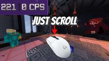 How To Get 100+ CPS On Any Mouse (How To Scroll Wheel Click)