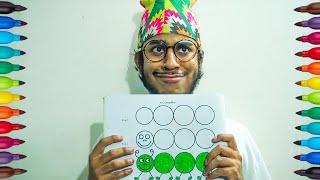 Insects Coloring - Learn To Color It