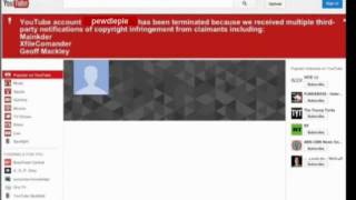 pewdiepie TERMINATED