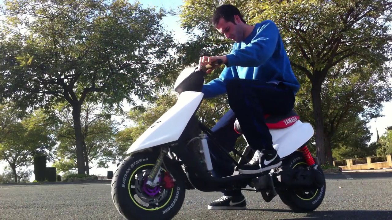 Test Yamaha Jog kit malossi big