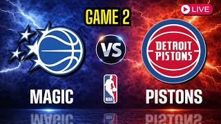 Orlando Magic vs Detroit Pistons - Game 2 NBA Playoffs - Live Stream Color Radio Broadcast screenshot 5