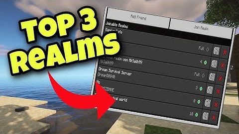 TOP 3 Realms SMP To Join ! (Realm Code) - Minecraft PE , Windows 10 , Xbox , PS4 (1.19)