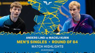 Anders Lind Vs Maciej Kubik Ms R64 2026