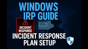 How to Create an Incident Response Plan on Windows | Cybersecurity Step-by-Step Guide
