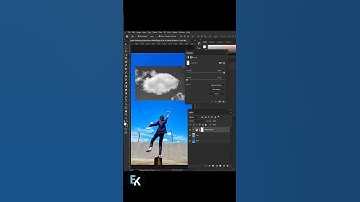 How To Add Cloud In Photoshop #photoshoptutorial #youtubeshorts #reels #adobephotoshop #shorts