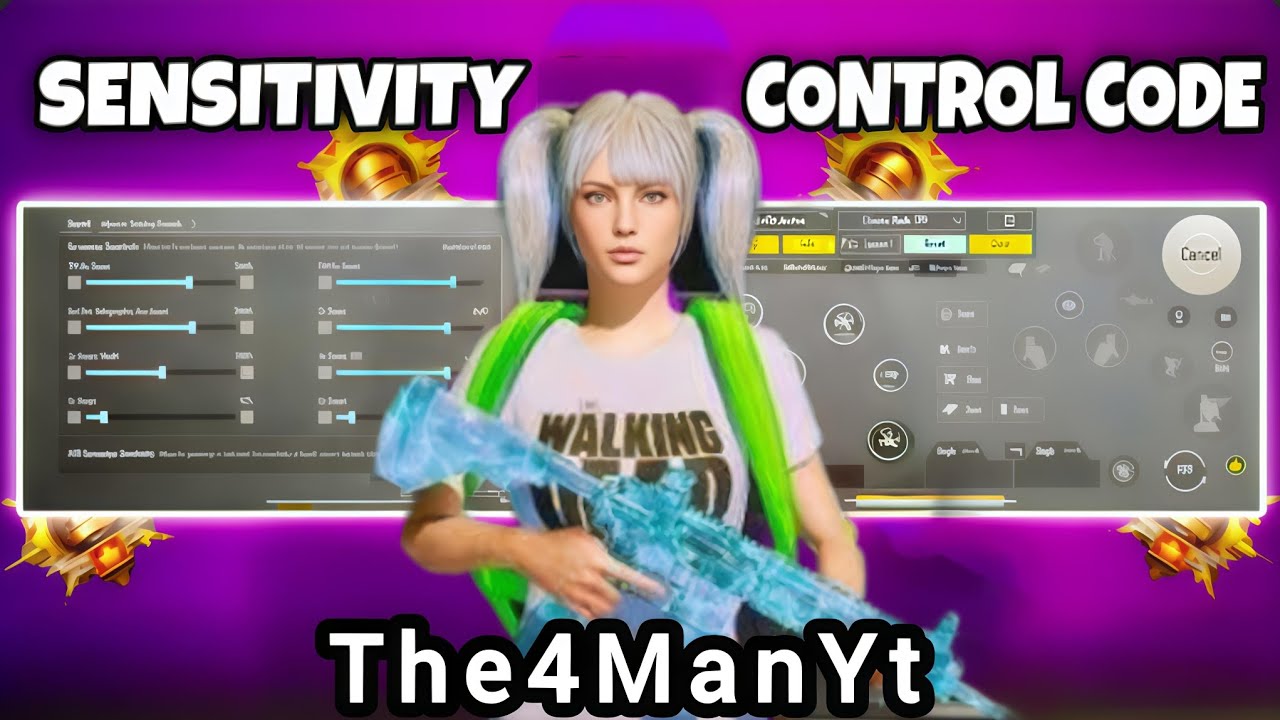 🔥 THE4MANYT 4.0 SENSITIVITY 🔥 BEST SENSITIVITY | BEST SENSITIVITY FOR CLOSE RANGE | BGMI / PUBG 🔥