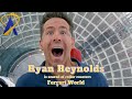 Ryan reynolds chickens out at ferrari world