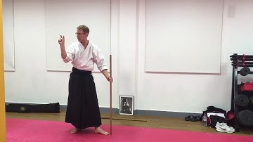 Choku Tsuki - 1st Jo Suburi - Aikido