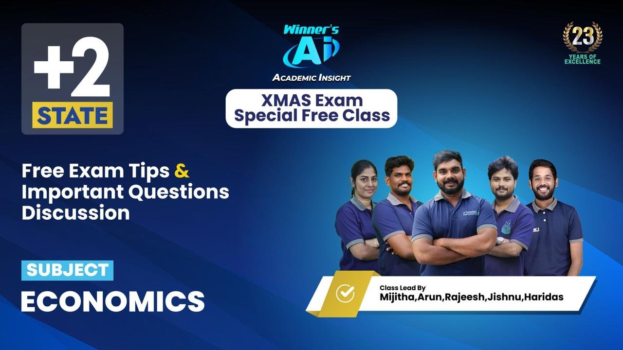 +2 COM || STATE || ECONOMICS || ACADEMIC INSIGHT || 22.12.25 || RAJEESH SIR