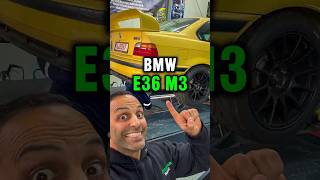 BMW E36 M3 mit einem geilen Umbau für die Rennstrecke.
