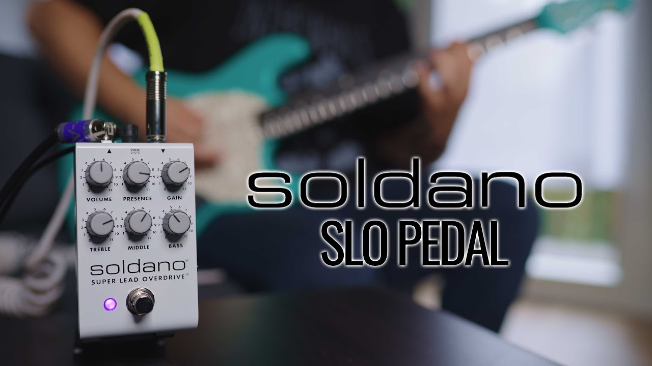 The Soldano SLO Pedal