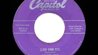 1955 HITS ARCHIVE: Close Your Eyes - Five Keys