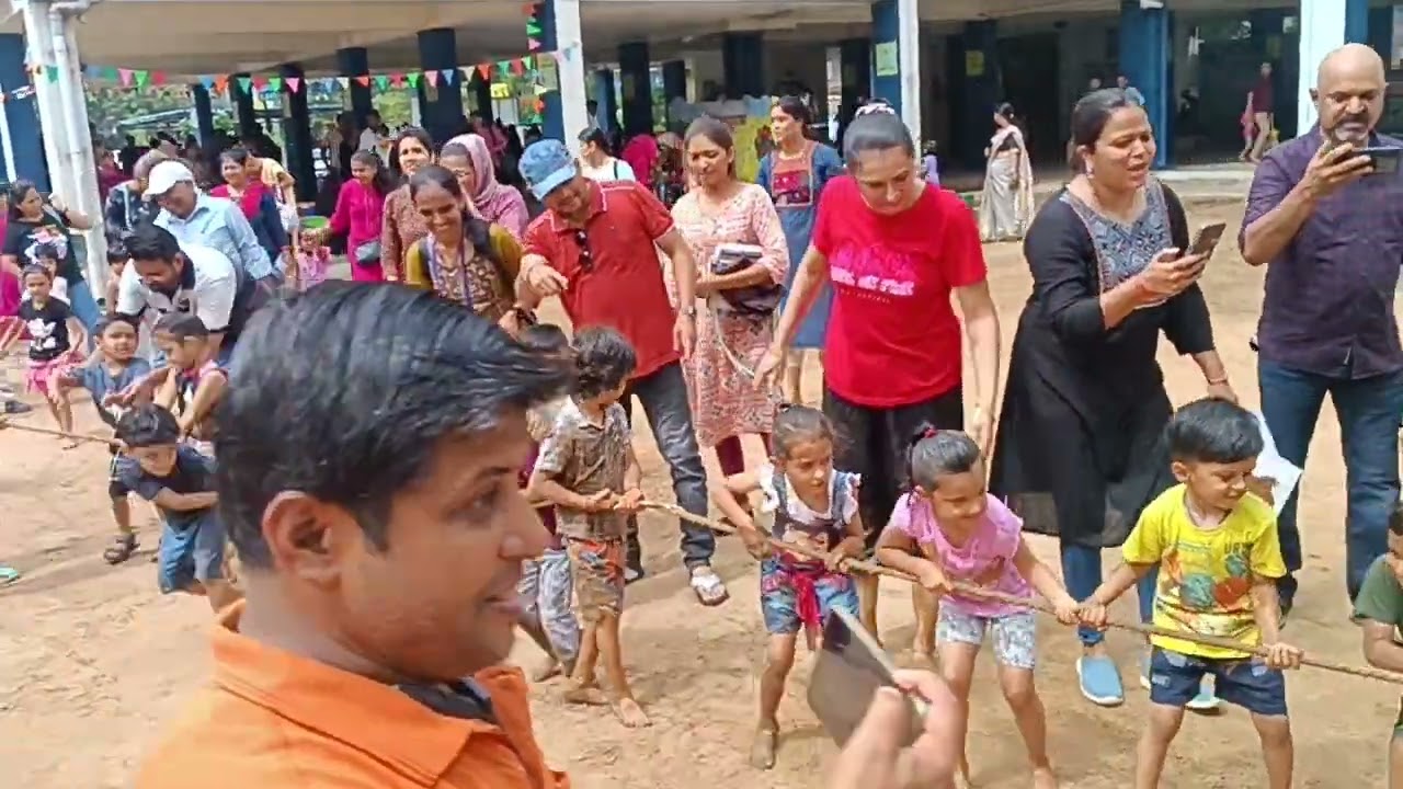 podar international school mud day event