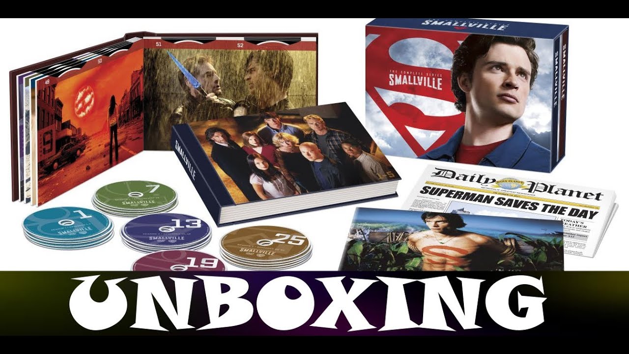 Smallville Complete Series Unboxing