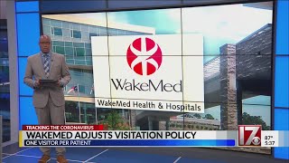 WakeMed adjusts visitation policy amid COVID-19