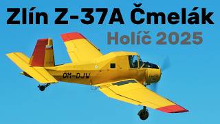 Zlín Z-37A Čmelák | AGRICULTURAL AIRCRAFT | 4K | Holíč 2025