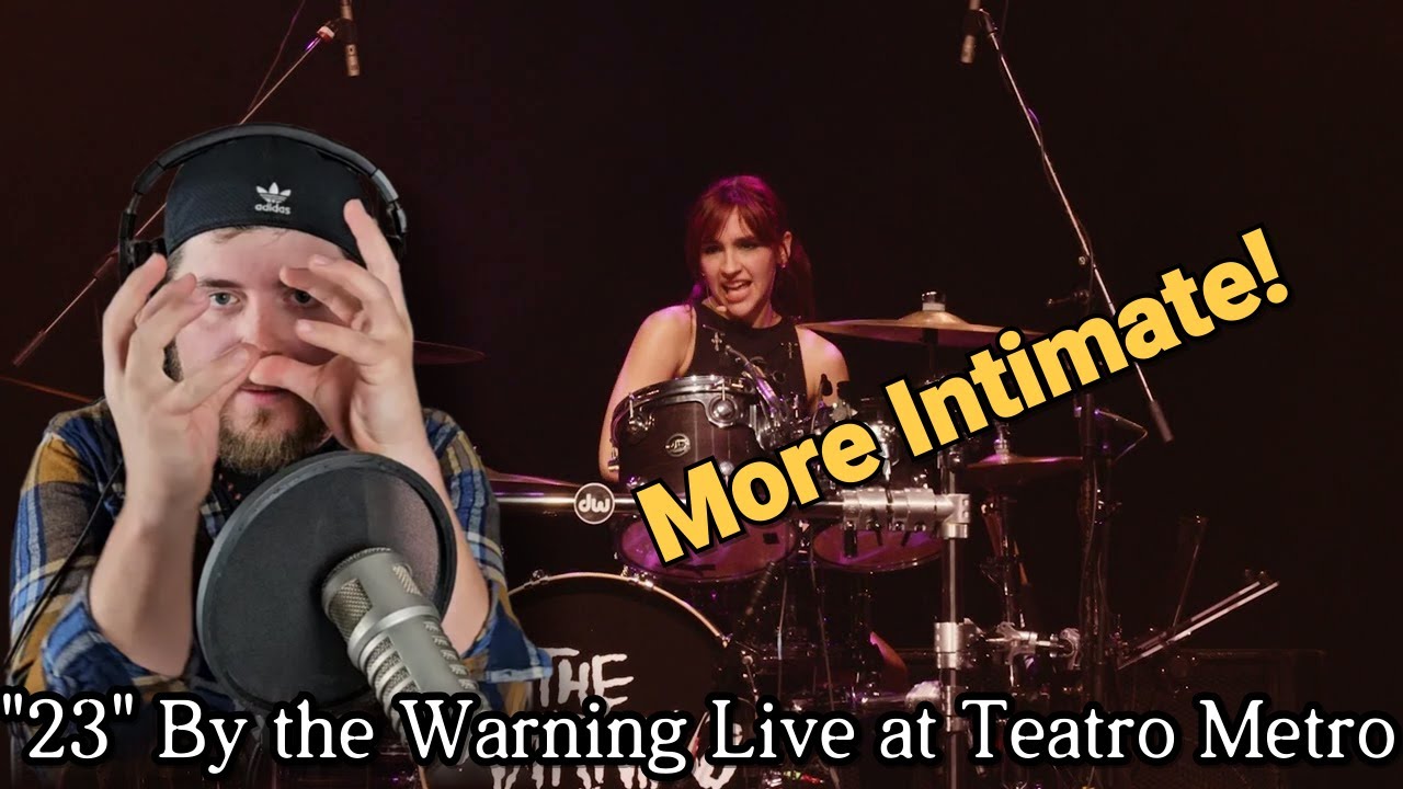 Drummer Reacts to 23 by The Warning! Much More intimate?