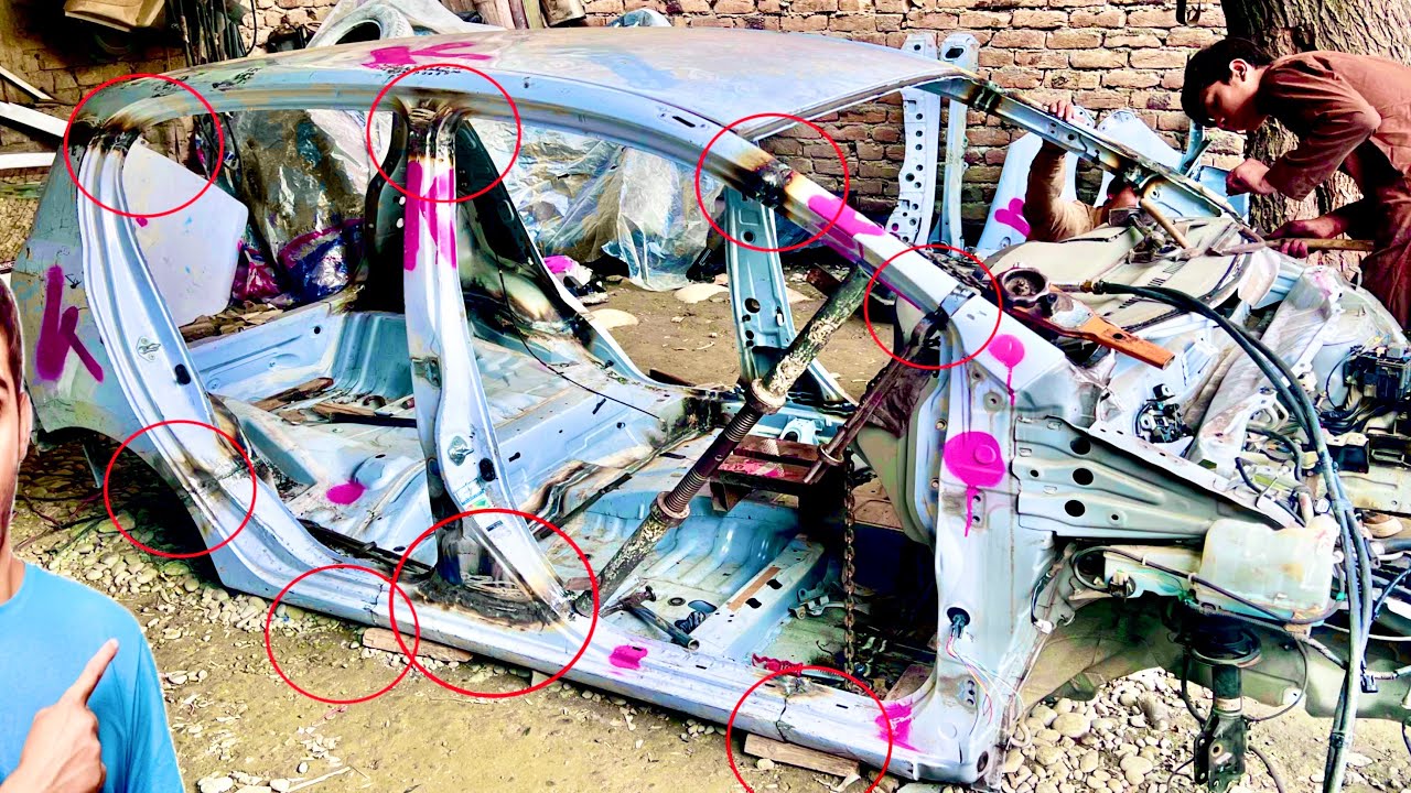 Most Incredible Process Japanese Scrap Toyota Car s Full Restoration & In The Local Workshop 