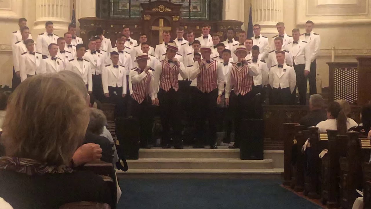 Naval Academy Clean Shave Barbershop Quartet