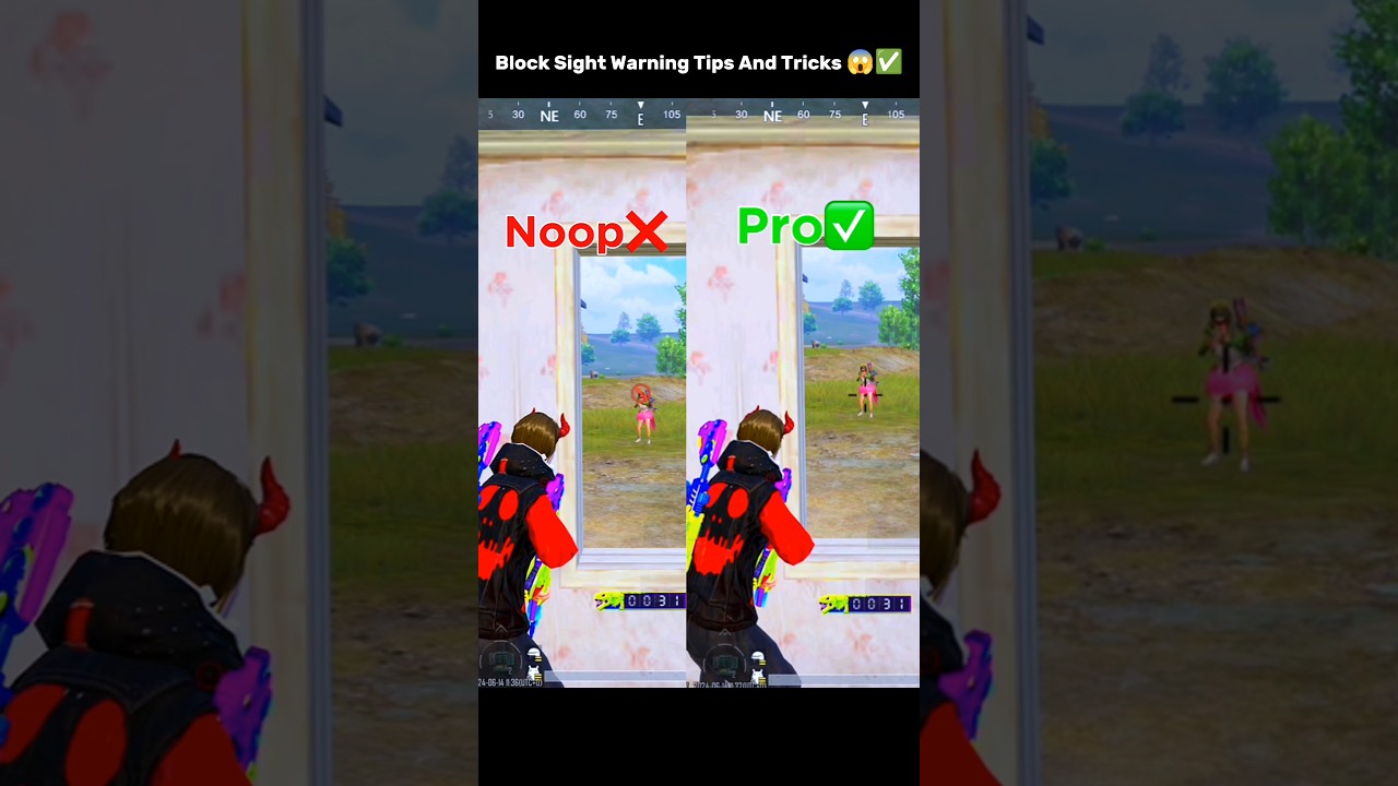 Block Sight Warning Tips And Tricks 😱✅
