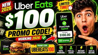 Uber Eats Promo Code 2026 🍔 Get $100 OFF Uber Eats (New Working Code) Profile