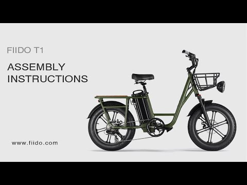 How to Assemble & Use the Fiido T1 Cargo E-bike