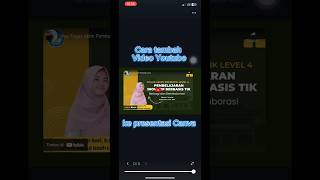 Nonton Youtube di Canva 🤔 Embed #canvapendidikan #tutorial #pendidikan