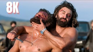 ANIMAL Climax Fight Scene | Saari Duniya Jalaa | Animal Ending Bobby Deol  [ 8K \/ 4K ] Ultra HD HDR