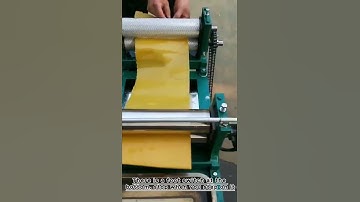 Bee Wax Foundation Sheet Electric Press Machine 86*450mm Beeswax Foundation Machine