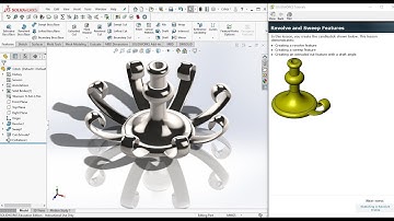 SolidWorks : Revolves and Sweeps : 3.2