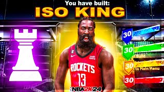 BEST ISO BUILD 2K24! *ALL DRIBBLE MOVES UNLOCKED WITH 100% GREEN AND CONTACT DUNK*BEST ISO BUILD 6’6